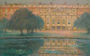 Le Palais, Matin D'ete by Henri Le Sidaner Oil Painting