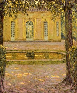 Le Pavillon Francais, Versailles Oil painting by Henri Le Sidaner