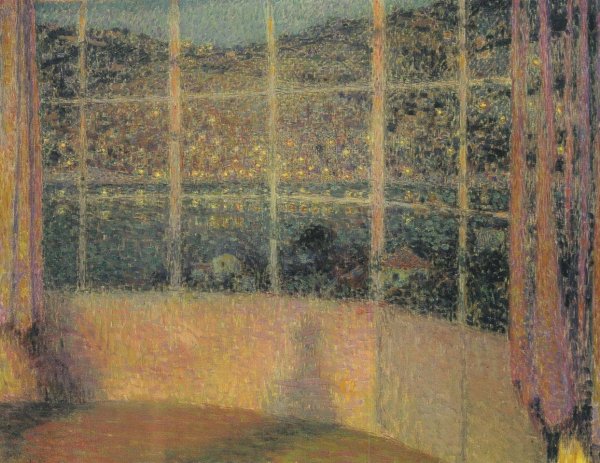 Main Product Photo of Night at Cap Ferrat Painting by Henri Le Sidaner