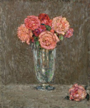 Roses by Henri Le Sidaner Oil Painting