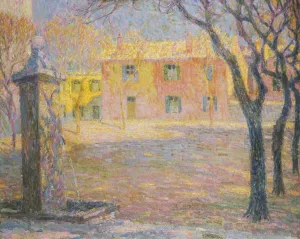 Small Villa by Henri Le Sidaner Oil Painting