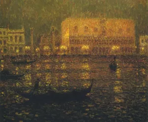 The Ducal Palace painting by Henri Le Sidaner