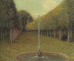 The Jet by Henri Le Sidaner Oil Painting