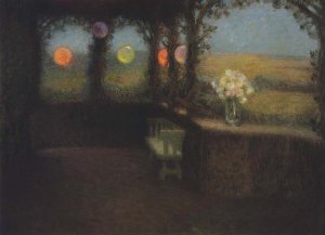 The Tunnel Oil painting by Henri Le Sidaner