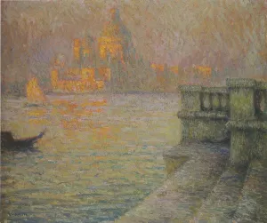 Venice in the Afternoon by Henri Le Sidaner - Oil Painting Reproduction