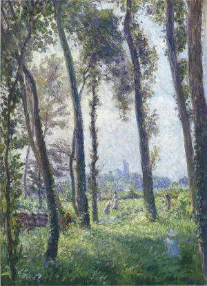 Afternoon in the Clearing by Henri Lebasque - Oil Painting Reproduction