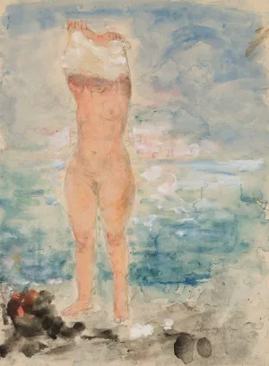 Baigneuse by Henri Lebasque Oil Painting