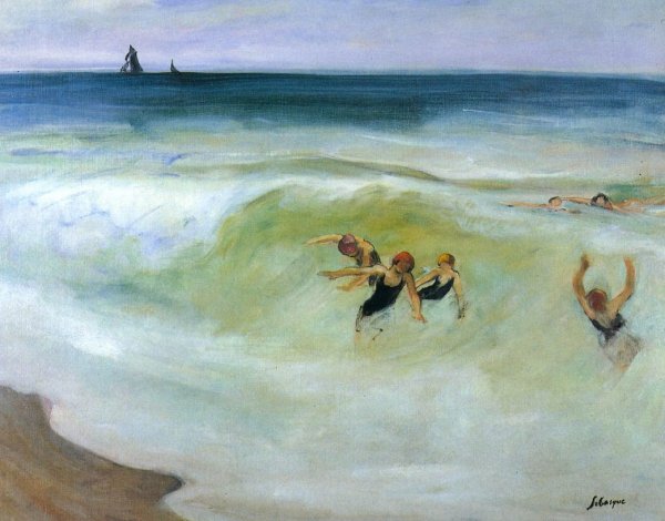 Bathers in the Sea