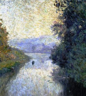 By the Marne II by Henri Lebasque Oil Painting
