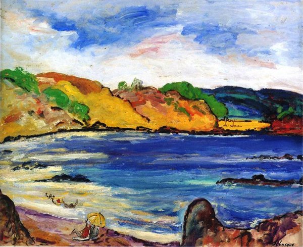 Main Product Photo of By the Sea III Painting by Henri Lebasque