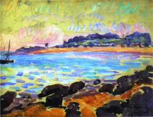 By the Sea by Henri Lebasque Oil Painting
