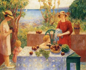 Champigne Oil painting by Henri Lebasque