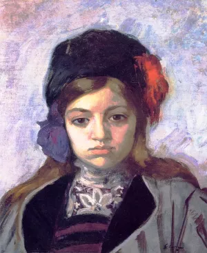 Child with Turban also known as Portrait of Nono by Henri Lebasque - Oil Painting Reproduction