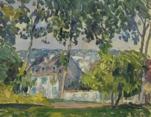 House in the Trees Oil painting by Henri Lebasque
