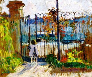 Lagny, Nono at the Garden Gate