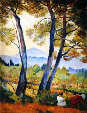 Landscape 3 by Henri Lebasque Oil Painting