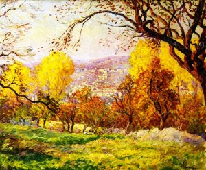 Landscape 4 by Henri Lebasque Oil Painting
