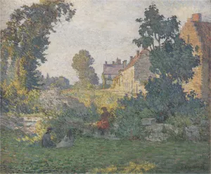 Landscape at Champetre by Henri Lebasque Oil Painting