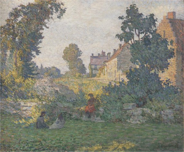 Landscape at Champetre by Henri Lebasque - Hand-Painted Oil Painting Reproduction