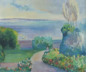 Landscape at Prefailles by Henri Lebasque Oil Painting