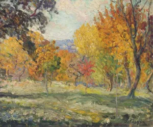 Landscape with Trees by Henri Lebasque Oil Painting