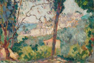 Le Village by Henri Lebasque Oil Painting