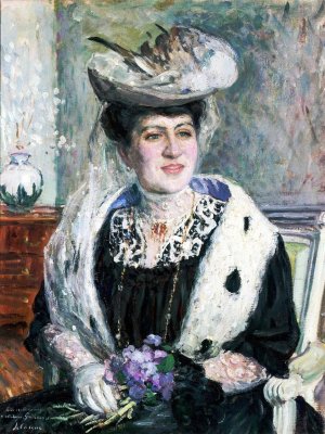 Madame Guillaumin by Henri Lebasque Oil Painting