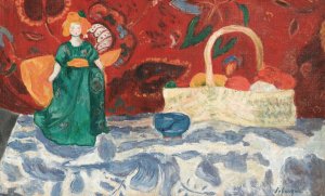 Nature Morte a La Poupee by Henri Lebasque Oil Painting