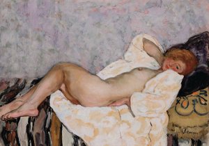 Nu allonge by Henri Lebasque Oil Painting