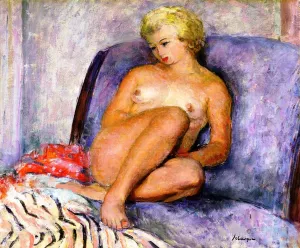 Nude Woman by Henri Lebasque - Oil Painting Reproduction