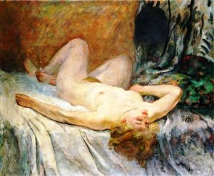 Nude by Henri Lebasque Oil Painting