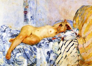 Odalisque by Henri Lebasque Oil Painting