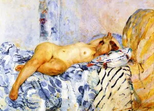 Odalisque by Henri Lebasque Oil Painting