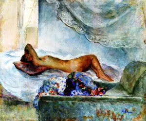 Reclining Nude 3 by Henri Lebasque - Oil Painting Reproduction