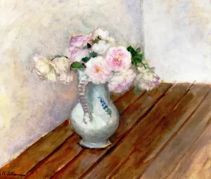 Roses in a Pitcher painting by Henri Lebasque