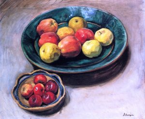 Still Life with Apples by Henri Lebasque Oil Painting