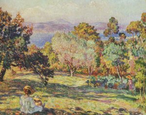 Summer Afternoon at Frejus Oil painting by Henri Lebasque