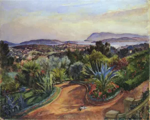 The Bay of Toulon by Henri Lebasque - Oil Painting Reproduction