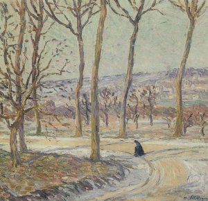 The First Sunlight by Henri Lebasque Oil Painting