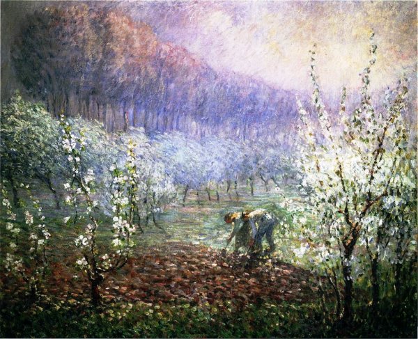 The Harvesters by Henri Lebasque - Hand-Painted Oil Painting Reproduction