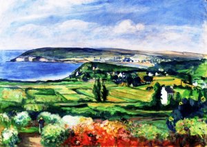 The Plain of Crozon, Finistere by Henri Lebasque Oil Painting