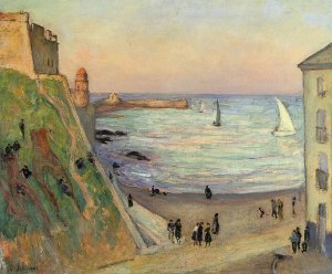 The Port at Collioure by Henri Lebasque Oil Painting
