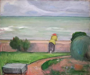 View of the Sea by Henri Lebasque Oil Painting