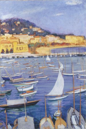 Villefranche by the Sea by Henri Lebasque Oil Painting
