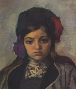 Young Child in a Turban Oil painting by Henri Lebasque