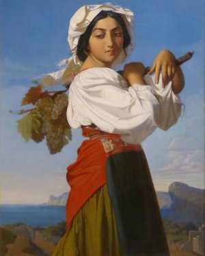 Mariuccia by Henri Lehmann Oil Painting
