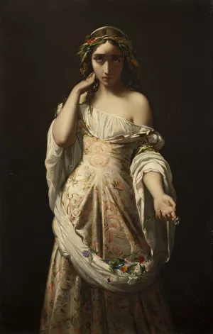 Ophelia by Henri Lehmann Oil Painting