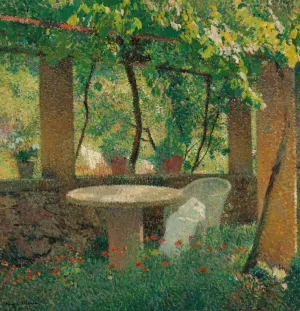 Charmille by Henri Martin Oil Painting