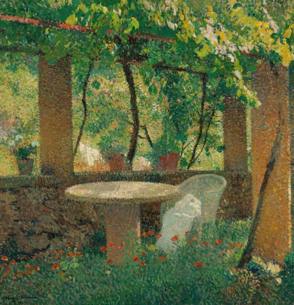 Charmille by Henri Martin - Hand-Painted Oil Painting Reproduction