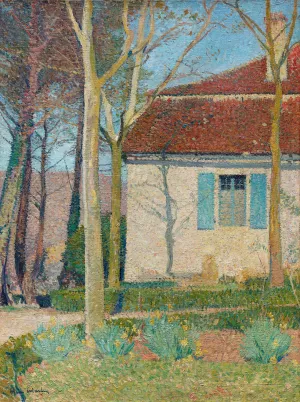 Corner of a House by Henri Martin Oil Painting